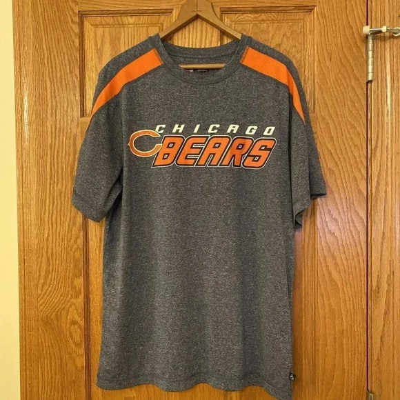 Team Apparel Men's NFL Chicago Bears Navy T-Shirt Short Sleeve Medium - Picture 1 of 4